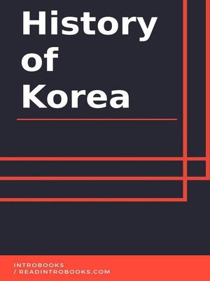 cover image of History of Korea